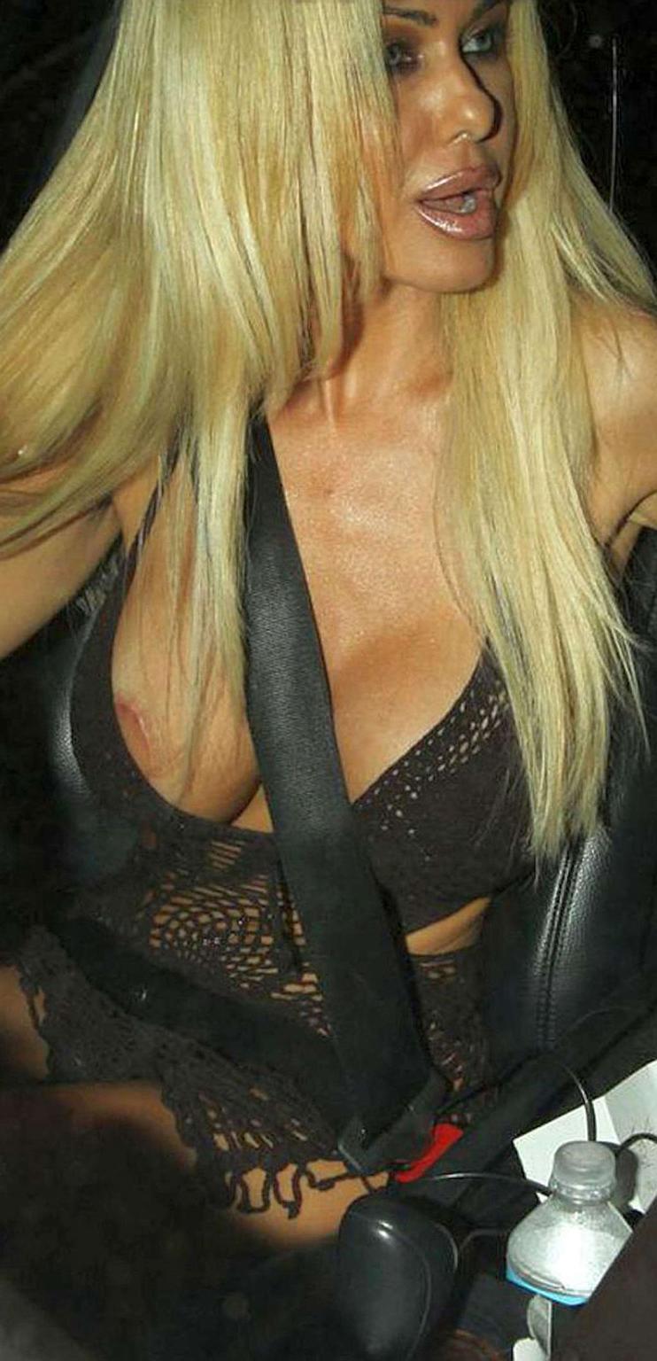 16P Shauna Sand sexy compilation of nipple slip and upskirt photos
