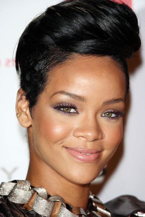 16P Rihanna showing her nice tits in see thru dress on street and posing sexy in bik