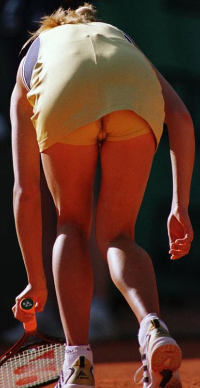 15P Celebrity Anna Kournikova perfect round ass and nude tits