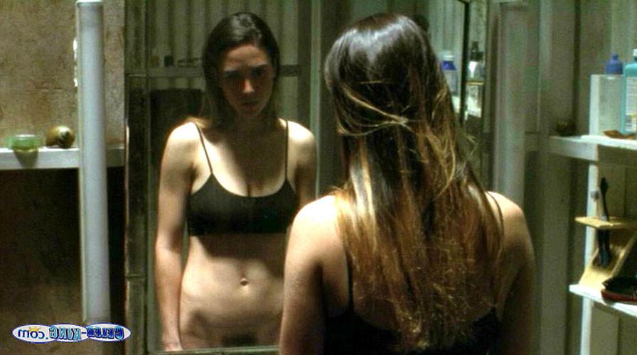 16P Jennifer Connelly showing her nice big tits in see thru