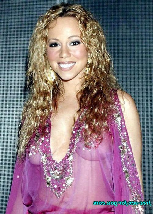 16P Mariah Carey showing her nice tits in see thru to paparazzi