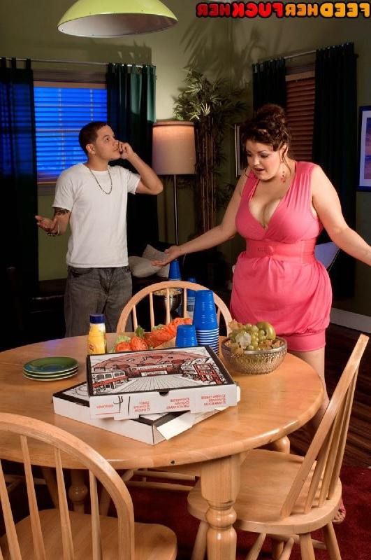 16P You can grab her attention only with two things together - cock and food