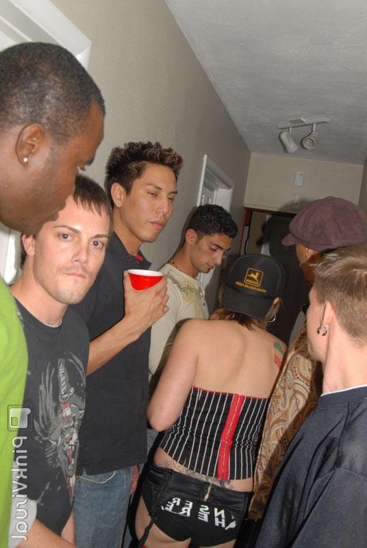 17P Drunk college sluts suck and fuck at hardcore orgy party