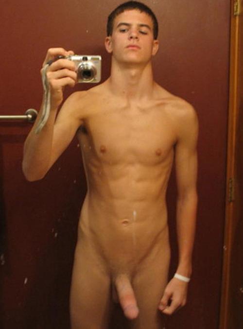 16P Real amateur guy with huge white penis
