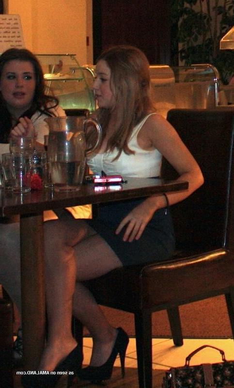 10P Compilation of an amateur cutie in a sexy mini dress