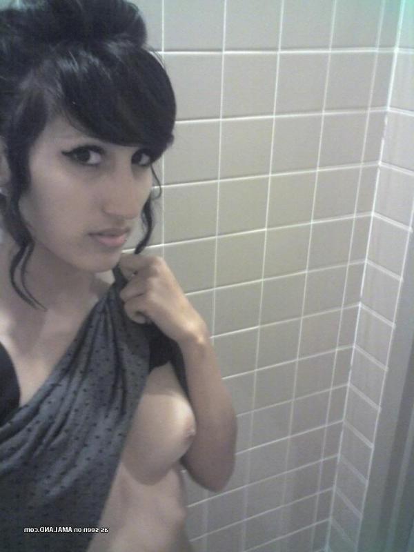 9P Compilation of a naughty chick stripping naked and spreading