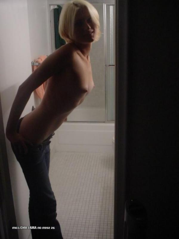 10P Compilation of a slim blonde babe stripping naked on cam
