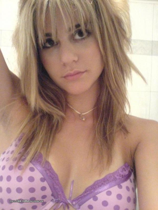 15P Compilation of self-shot pics from this tan blonde babe