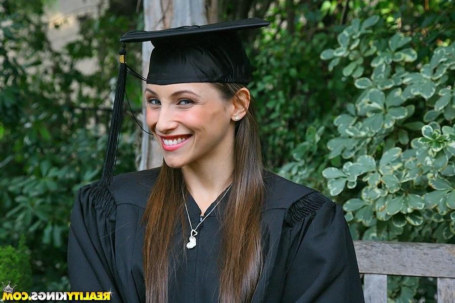 15P Hot fucking long leg teens fuck each other at their high school graduation party