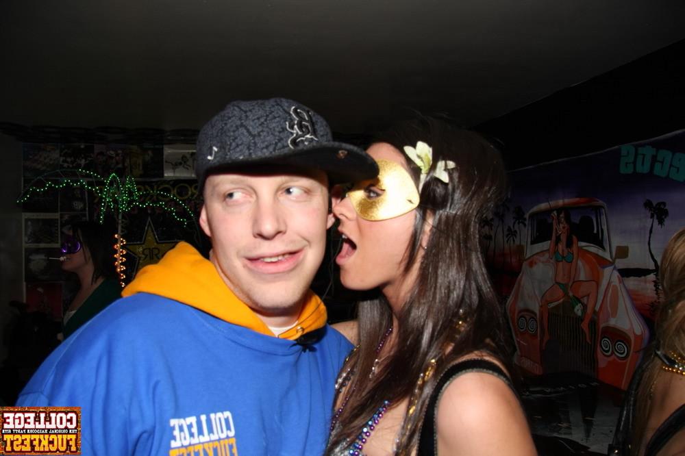 12P Naughty and wild teen sluts are enjoying the mardi gras party