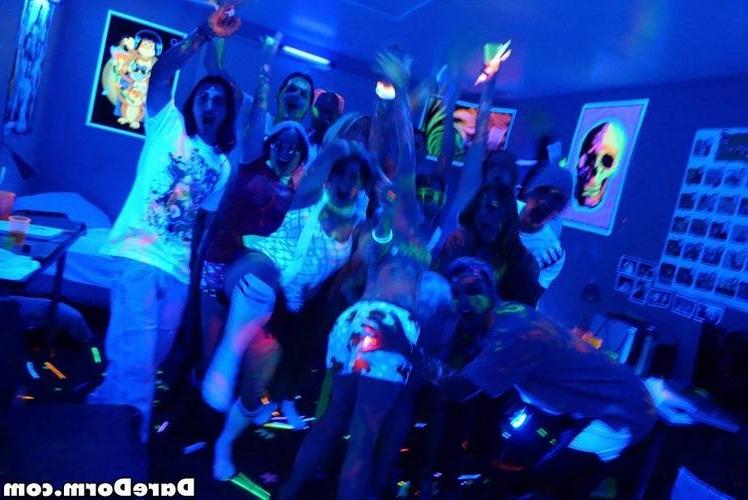 15P Real college girls fucking hard after a great dorm party