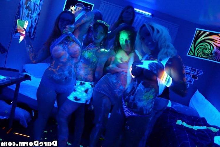 15P Real college girls fucking hard after a great dorm party