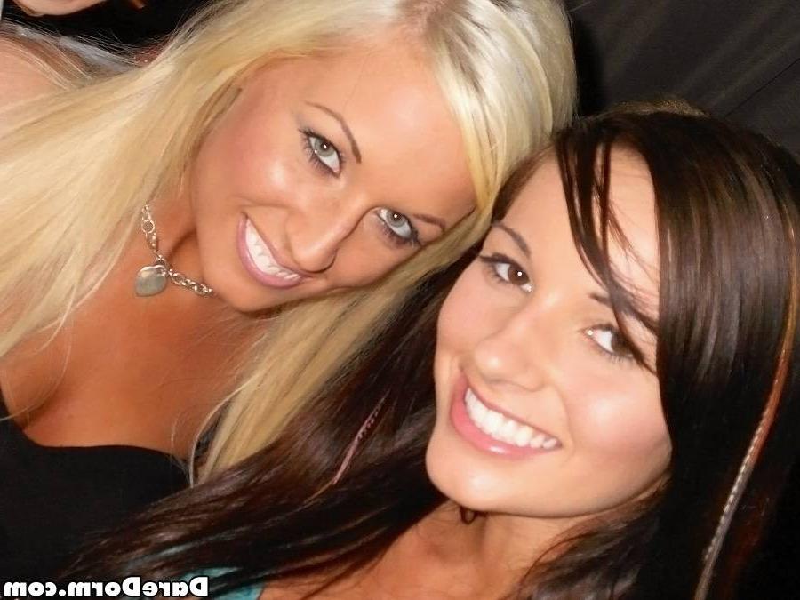 15P Naughty college girls showing their sweet tiny tits in the dorm