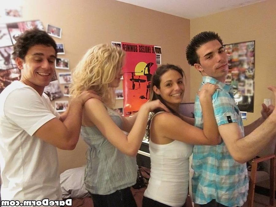 15P Horny real college girls fucked wild in their dorm party