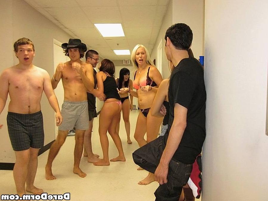 15P Horny real college girls fucked wild in their dorm party