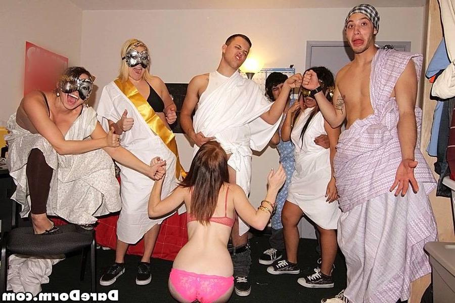 15P Real horny college girls got fucked in their party