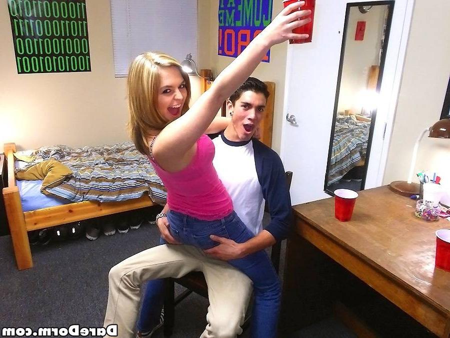 15P Naughty college sluts getting fucked in their horny party