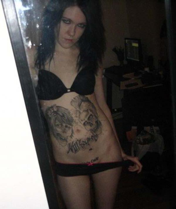 16P Photo compilation of a hot and sexy goth babe