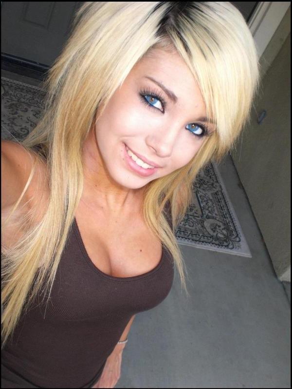 15P Blonde emo girl compilation