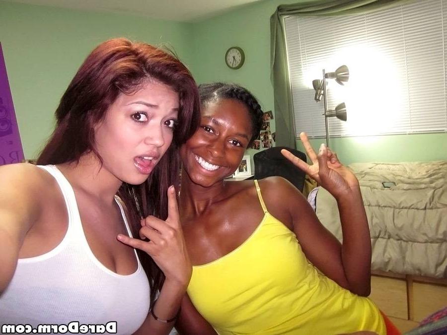 15P Naughty college girls playing with toys in their dorm party