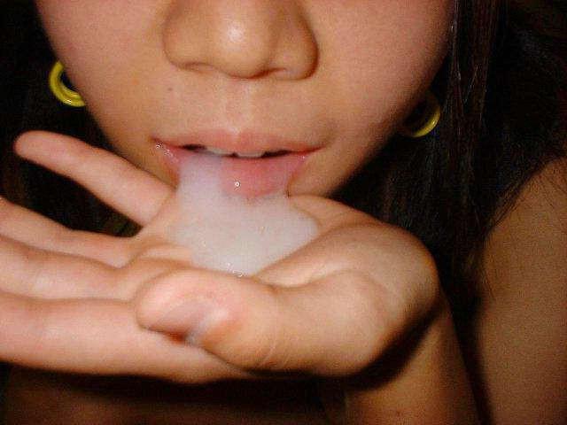 15P Photo compilation of various jizzed chicks
