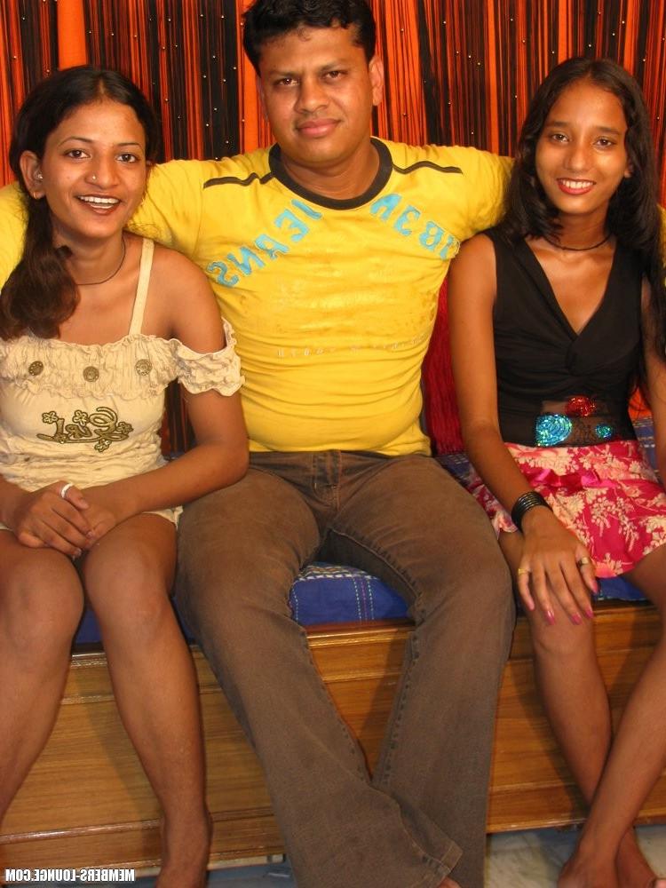 12P Teen girls in hot 3 some
