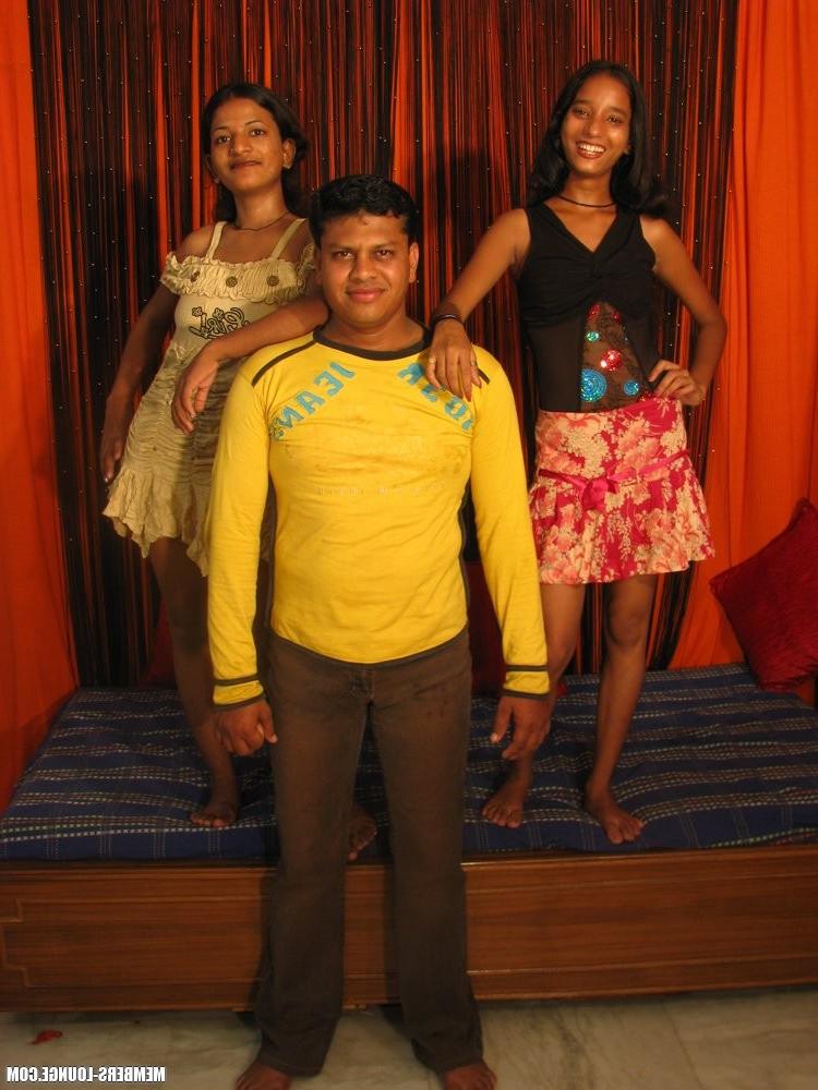 12P Teen girls in hot 3 some