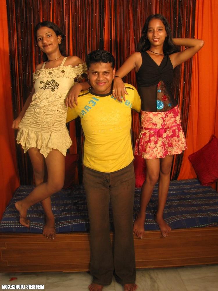 12P Teen girls in hot 3 some
