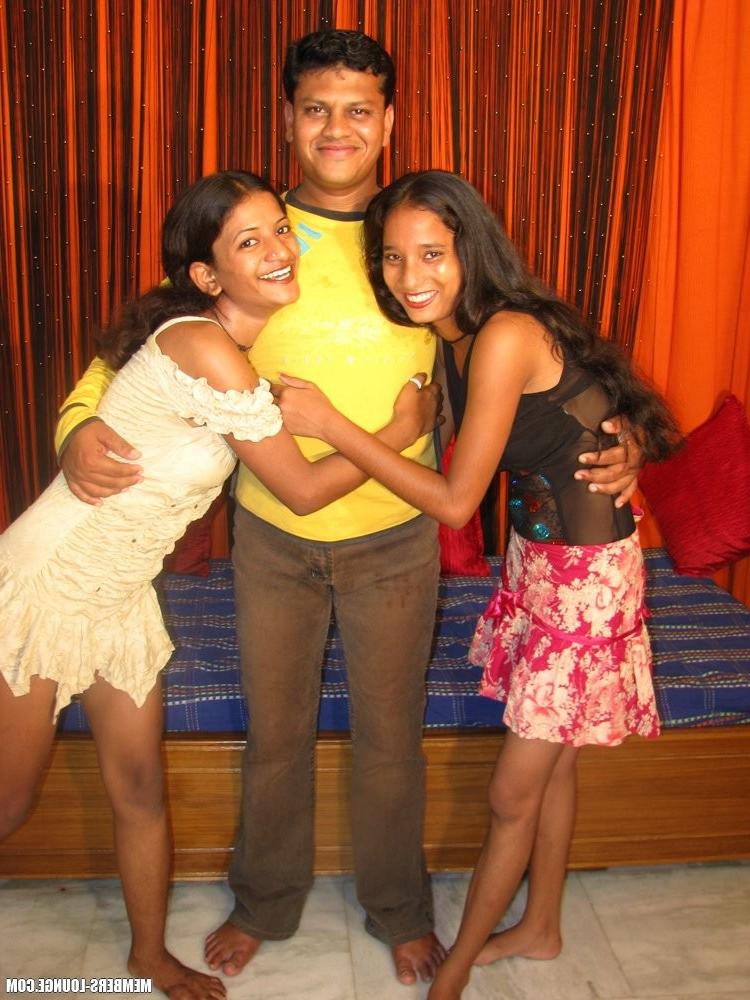 12P Teen girls in hot 3 some