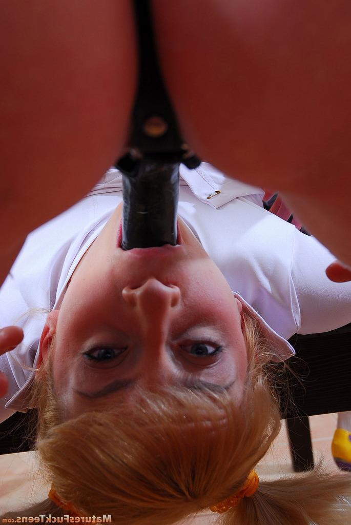 20P Strap-on armed mature wants teen