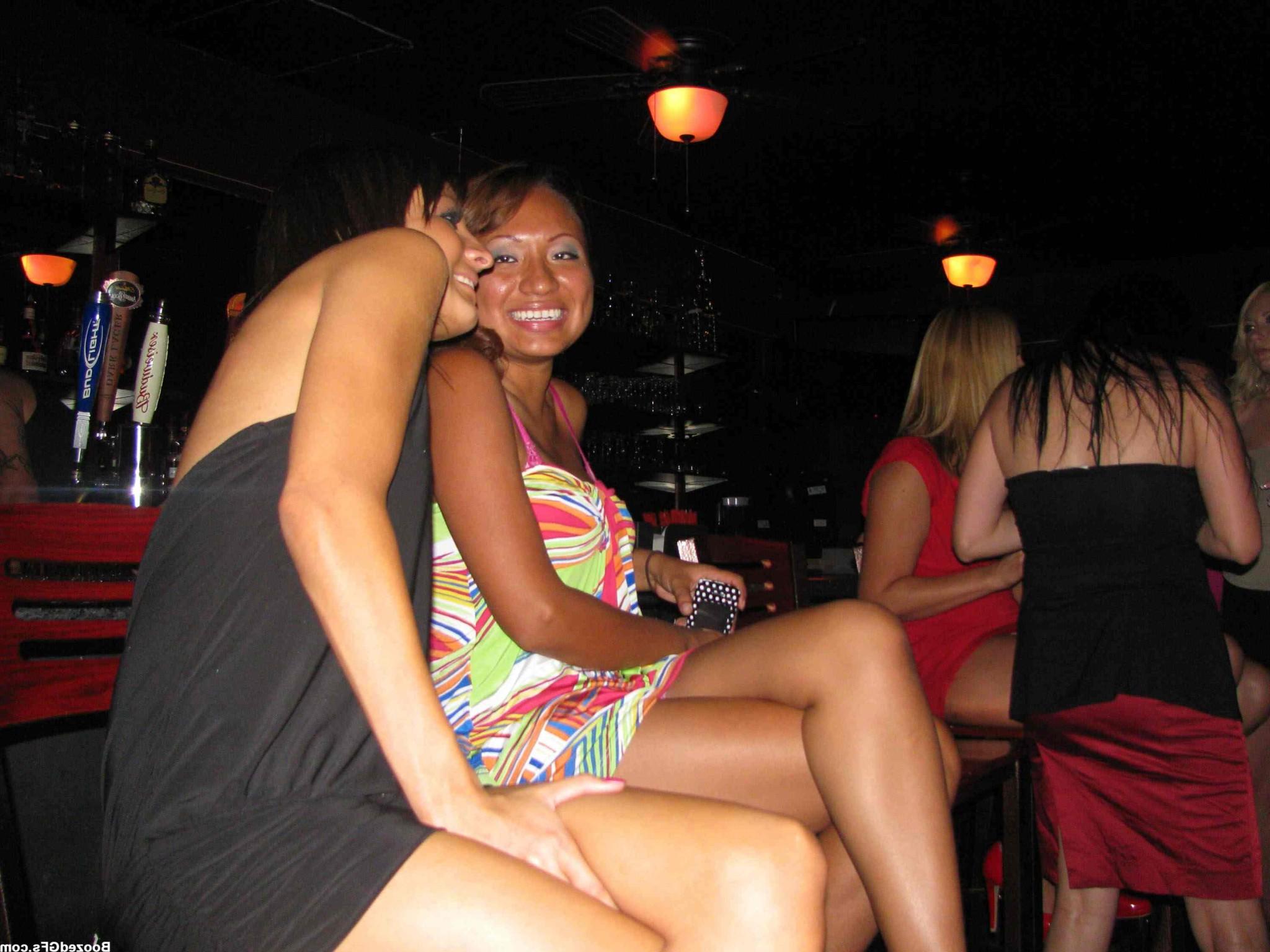 16P Naughty chicks blowing big hard cocks on private party