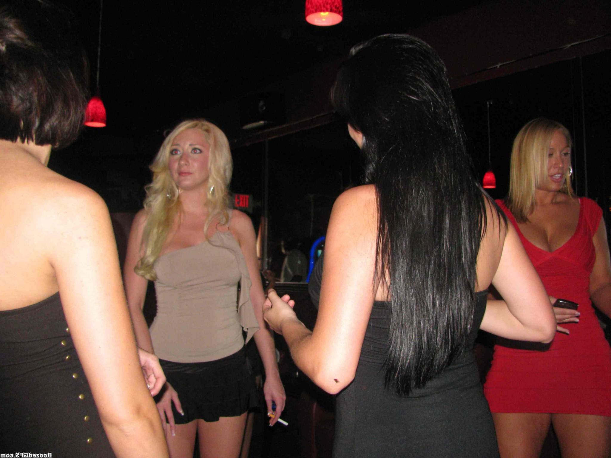 16P Naughty chicks blowing big hard cocks on private party