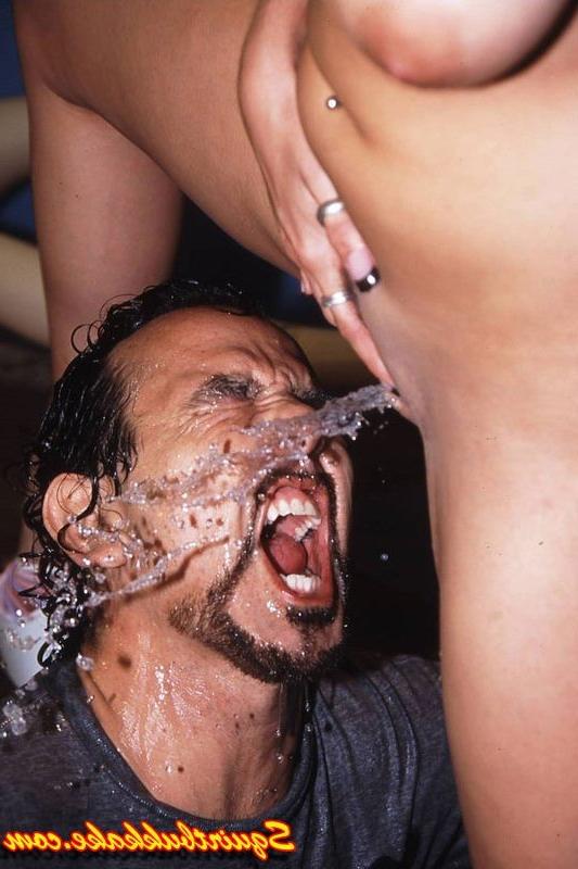16P Hot babes squirting sweet pussy juice on this guy