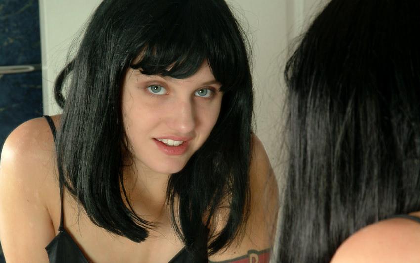 15P Hairy brunet amateur wide spreading
