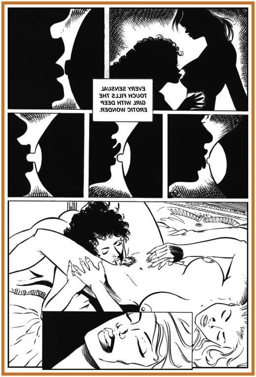 15P lesbian Southern Belles sex comic