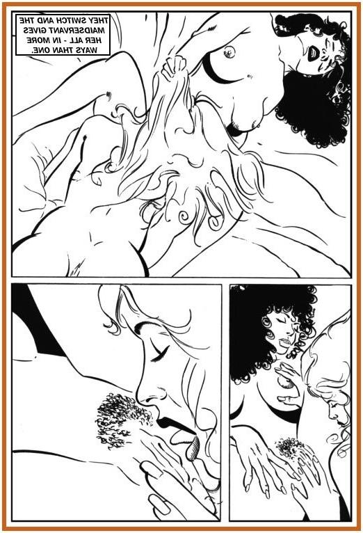 15P lesbian Southern Belles sex comic