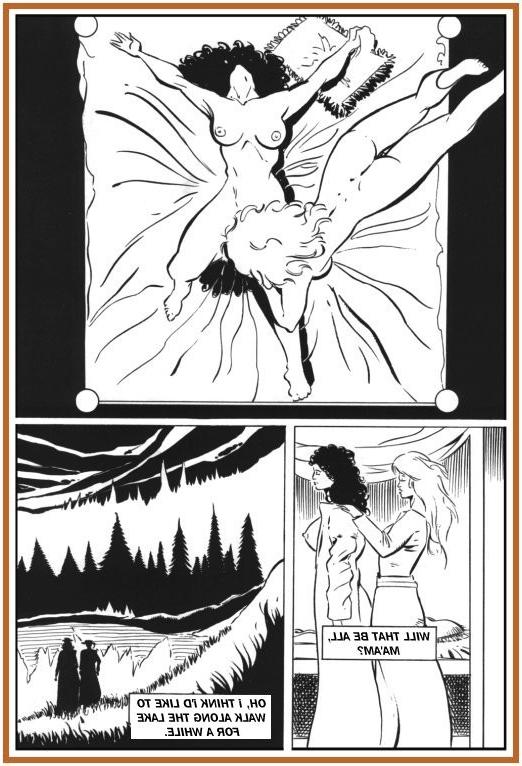 15P lesbian Southern Belles sex comic