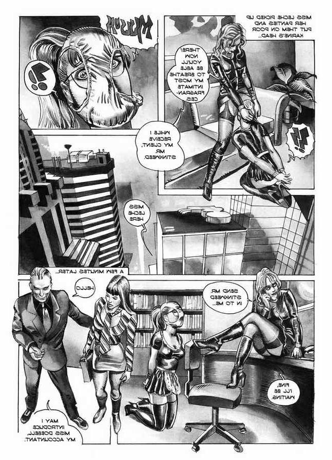 15P female sex slave comic