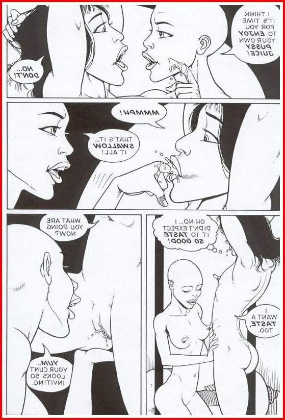 15P skinny kinky lesbian bondage comic