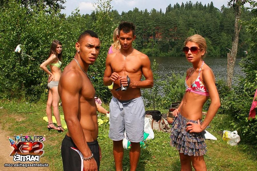 8P Two couples in a forest
