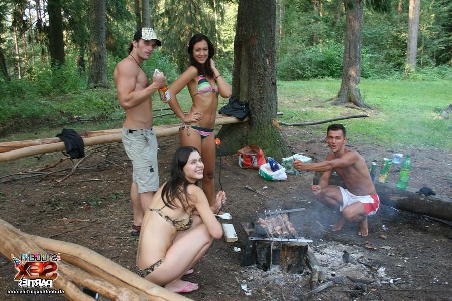 8P Barbeque party turns into fuckfest