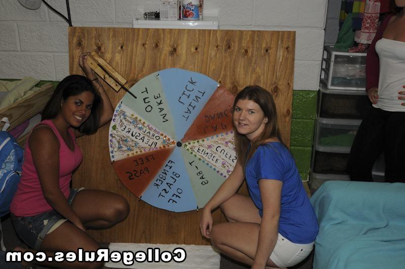 15P Amateur freshmen teen students party in dorm rooms