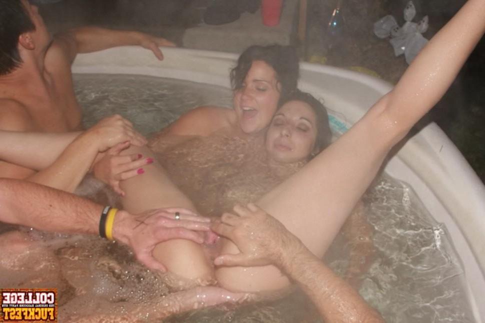 15P Real alchohol induced college partying and fucking