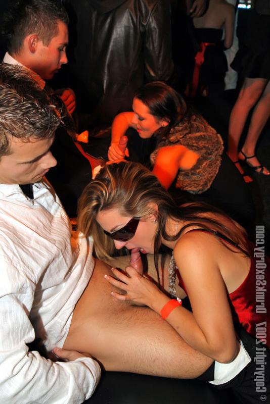 16P European pornstars get fucked at New Years Eve party