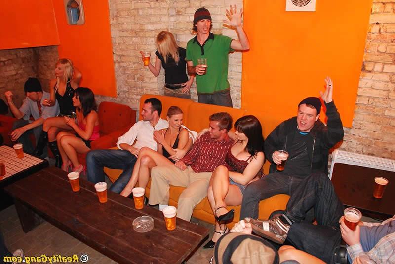 16P Wild gangbang party full of people fucking and sucking