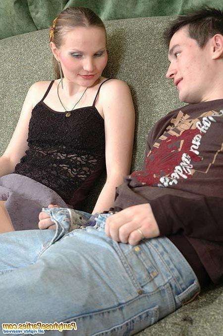 20P Drunk russian teen in pantyhose gets fucked by two guy in hotel