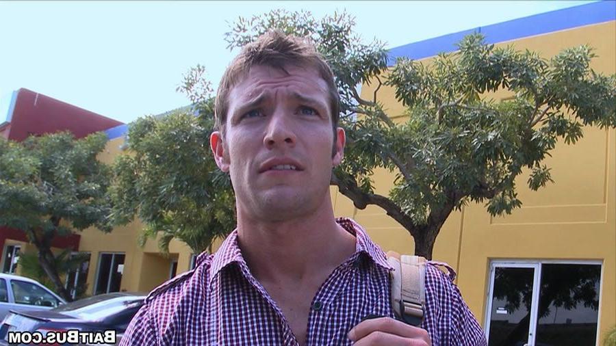16P Good looking straight guy has gay experience in reality van