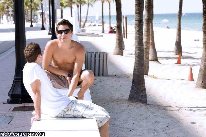18P Evan liked this guy alot that he picked him up right from the beach and back to 