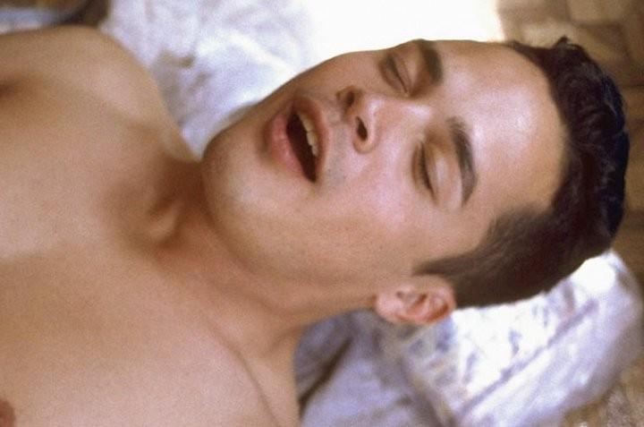 20P Gorgeous twink getting fucked in lodge and cumming