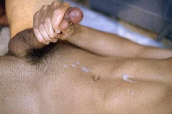 20P Gorgeous twink getting fucked in lodge and cumming